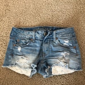 Low rise shorts
